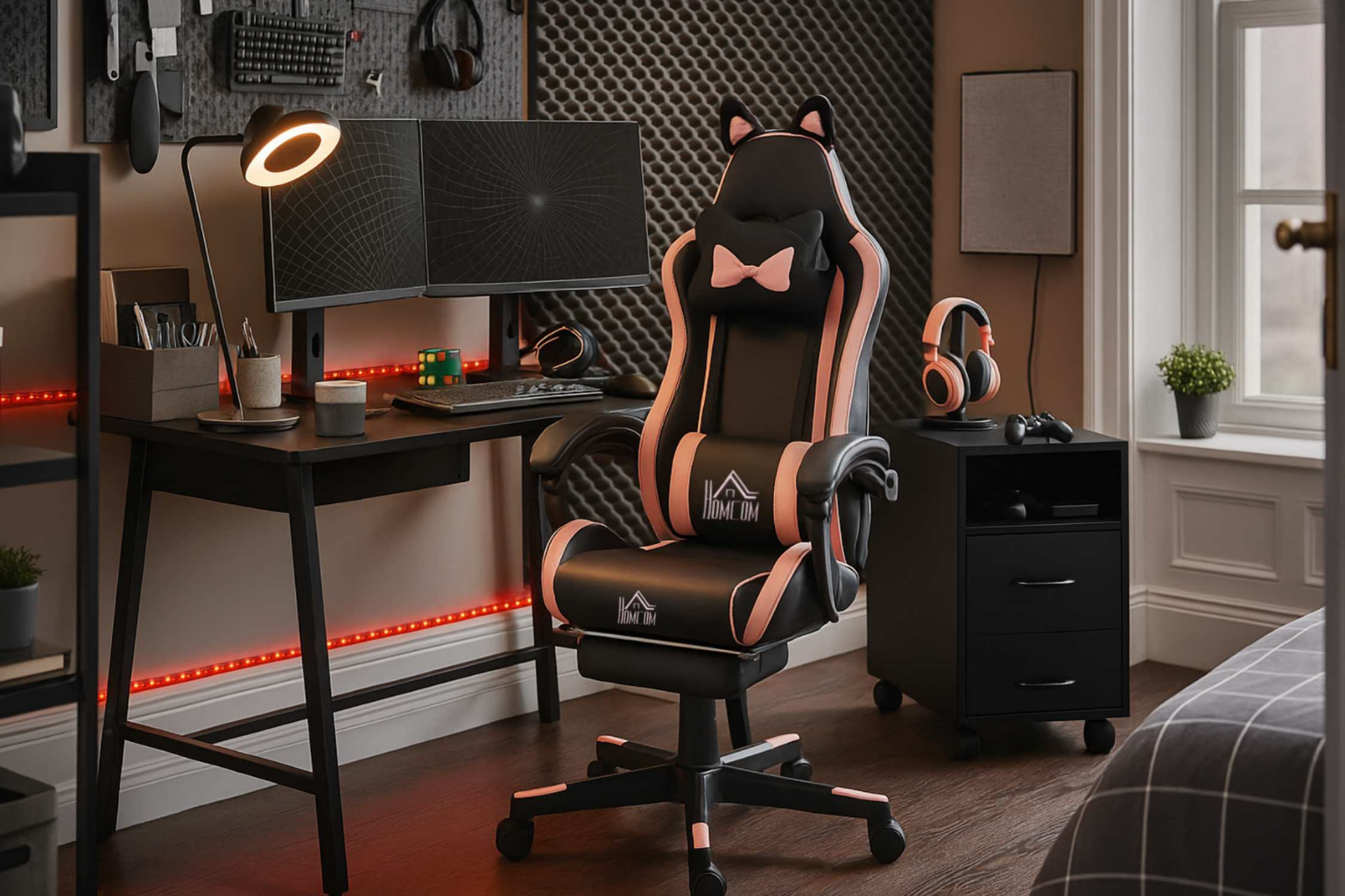 After: Professional gaming command center