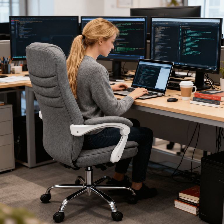 Office Chairs for Programmers | Aosom.com